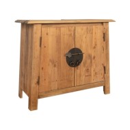 Meuble-lavabo de salle de bains pin massif recyclé 70x32x63 cm