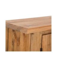 Meuble-lavabo de salle de bains pin massif recyclé 70x32x63 cm