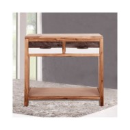 Table console Bois d'acacia massif 86 x 30 x 75 cm