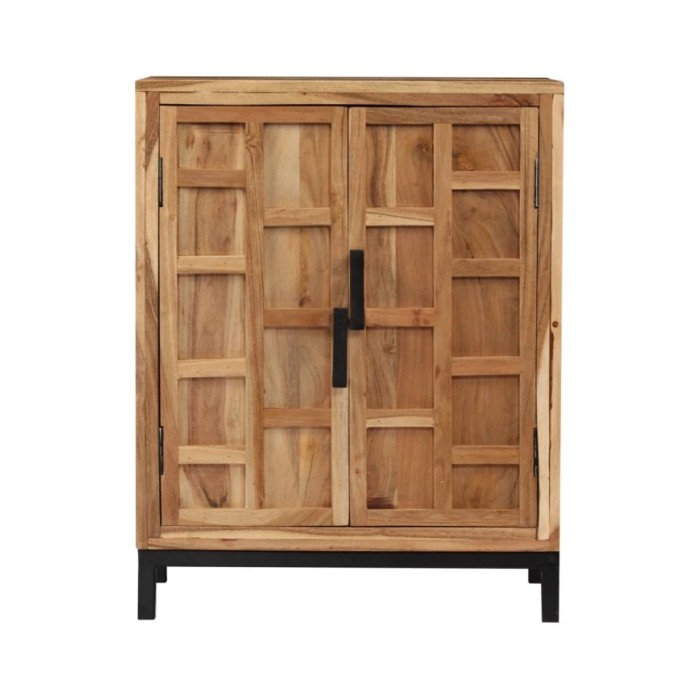 Buffet Bois d'acacia solide 60x35x76 cm Marron