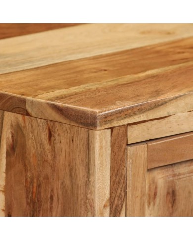 Buffet Bois d'acacia solide 60x35x76 cm Marron