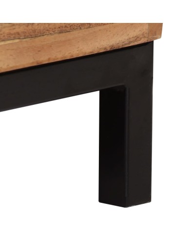 Buffet Bois d'acacia solide 60x35x76 cm Marron