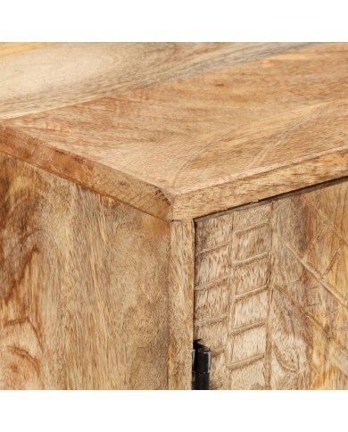 Buffet Bois de manguier massif 120 x 30 x 60 cm
