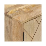 Buffet 80x30x75 cm Bois de manguier solide