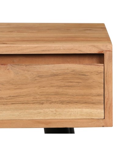 Table à écrire Bois d'acacia massif 118 x 45 x 76 cm