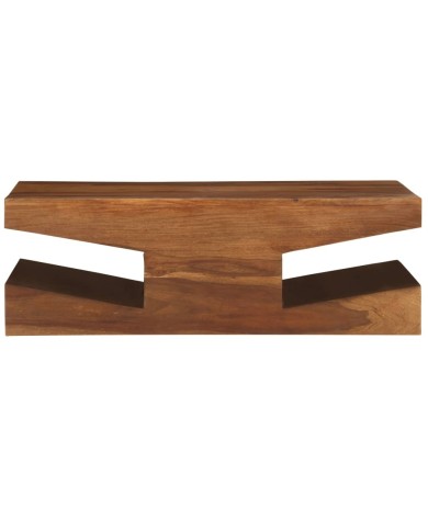 Table basse Bois massif de Sesham 90 x 60 x 30 cm