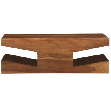 Table basse Bois massif de Sesham 90 x 60 x 30 cm