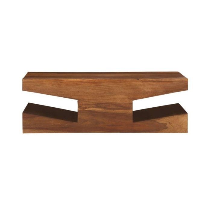 Table basse Bois massif de Sesham 90 x 60 x 30 cm