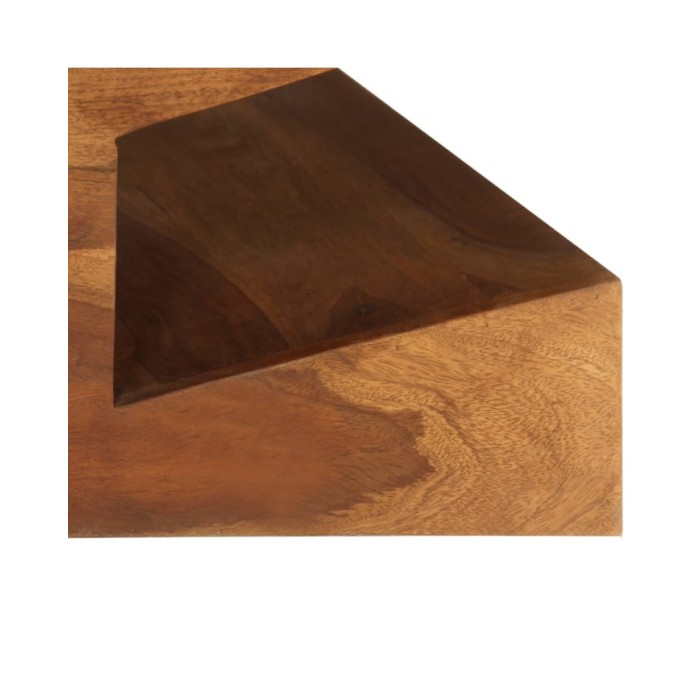 Table basse Bois massif de Sesham 90 x 60 x 30 cm