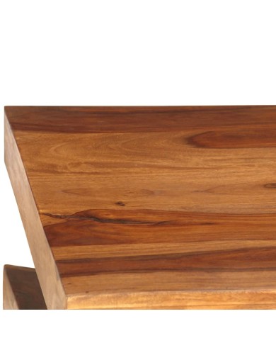 Table basse Bois massif de Sesham 90 x 60 x 30 cm