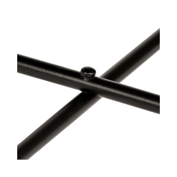 Ensemble de tables 2 pcs MDF recouvert de laiton