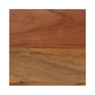 Table de salle à manger Bois d'acacia et acier 120x60x76 cm