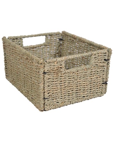 Meuble de salle de bains avec 4 paniers Teck massif 132x45x75cm