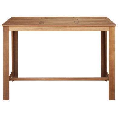 Table de bar Bois d'acacia solide 150 x 70 x 105 cm