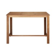 Table de bar Bois d'acacia solide 150 x 70 x 105 cm