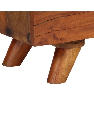 Meuble TV Bois de récupération solide 140 x 30 x 40 cm