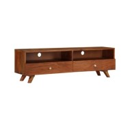 Meuble TV Bois de récupération solide 140 x 30 x 40 cm