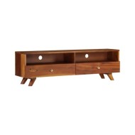 Meuble TV Bois de récupération solide 140 x 30 x 40 cm