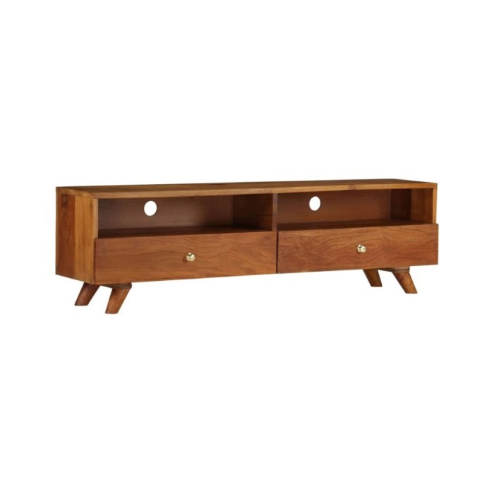 Meuble TV Bois de récupération solide 140 x 30 x 40 cm