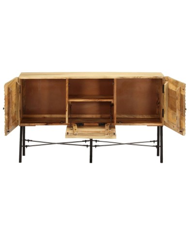 Buffet Bois de manguier massif 118 x 30 x 70 cm