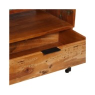 Meuble TV 118 x 35 x 45 cm Bois de récupération massif