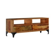 Meuble TV 118 x 35 x 45 cm Bois de récupération massif