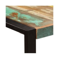 Table de salle à manger 180x90x75 cm Bois de récupération