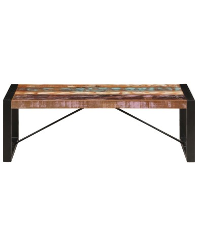 Table basse 120x60x40 cm Bois de récupération solide