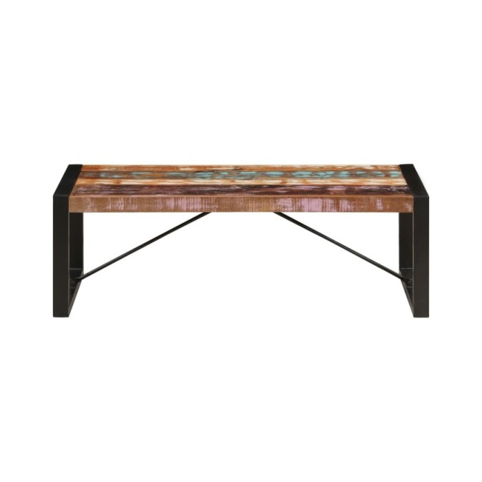 Table basse 120x60x40 cm Bois de récupération solide