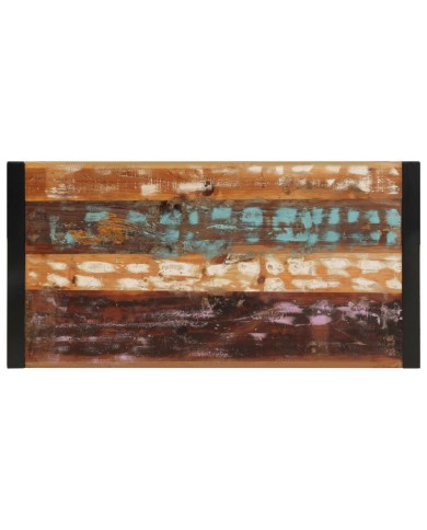 Table basse 120x60x40 cm Bois de récupération solide