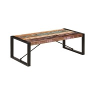 Table basse 120x60x40 cm Bois de récupération solide