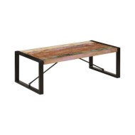 Table basse 120x60x40 cm Bois de récupération solide