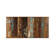 Table de salle à manger 160x80x75cm Bois de récupération massif
