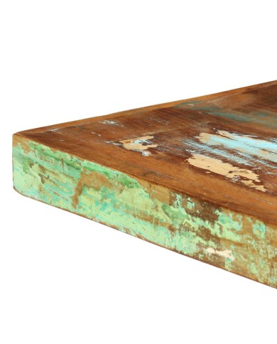 Table de salle à manger 160x80x75cm Bois de récupération massif