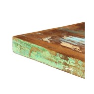 Table de salle à manger 160x80x75cm Bois de récupération massif