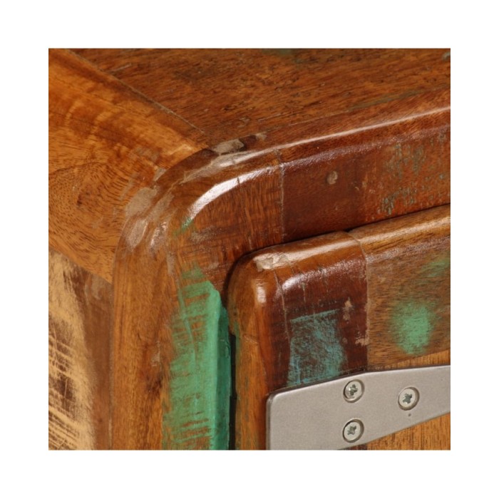 Table basse 85 x 55 x 40 cm Bois de récupération massif