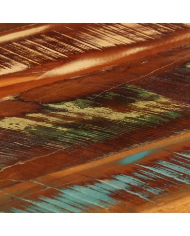 Table basse 85 x 55 x 40 cm Bois de récupération massif