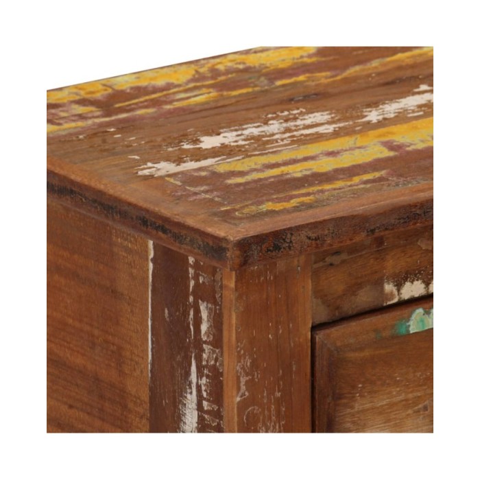 Coffre à tiroirs 60x30x75 cm Bois solide de récupération