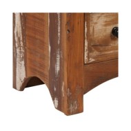 Coffre à tiroirs 60x30x75 cm Bois solide de récupération
