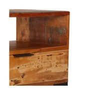 Table basse 75 x 75 x 35 cm Bois solide d'acacia