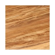 Table basse 75 x 75 x 35 cm Bois solide d'acacia