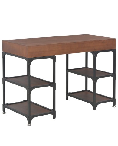 Bureau avec 3 tiroirs 110x50x78 cm Bois de sapin massif