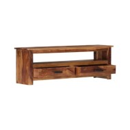 Meuble TV 118 x 30 x 40 cm Bois de Sesham massif
