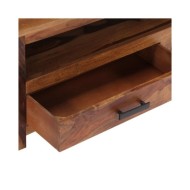 Meuble TV 118 x 30 x 40 cm Bois de Sesham massif