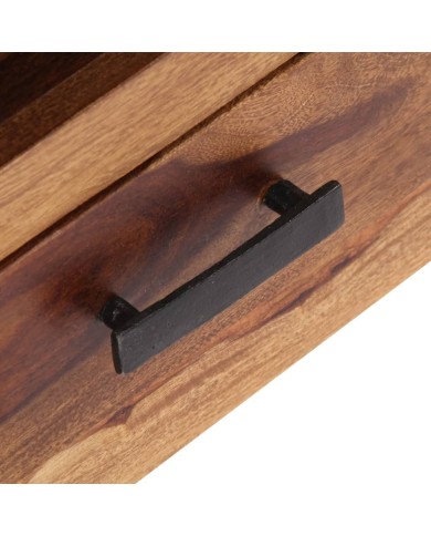 Meuble TV 118 x 30 x 40 cm Bois de Sesham massif