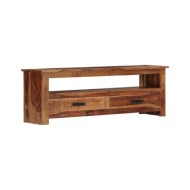 Meuble TV 118 x 30 x 40 cm Bois de Sesham massif