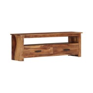 Meuble TV 118 x 30 x 40 cm Bois de Sesham massif
