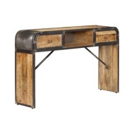 Buffet 120 x 30 x 75 cm Bois de manguier massif