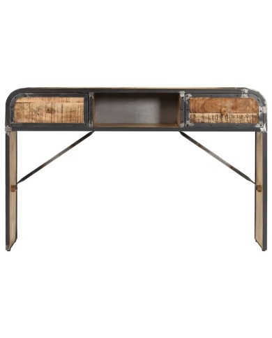 Buffet 120 x 30 x 75 cm Bois de manguier massif