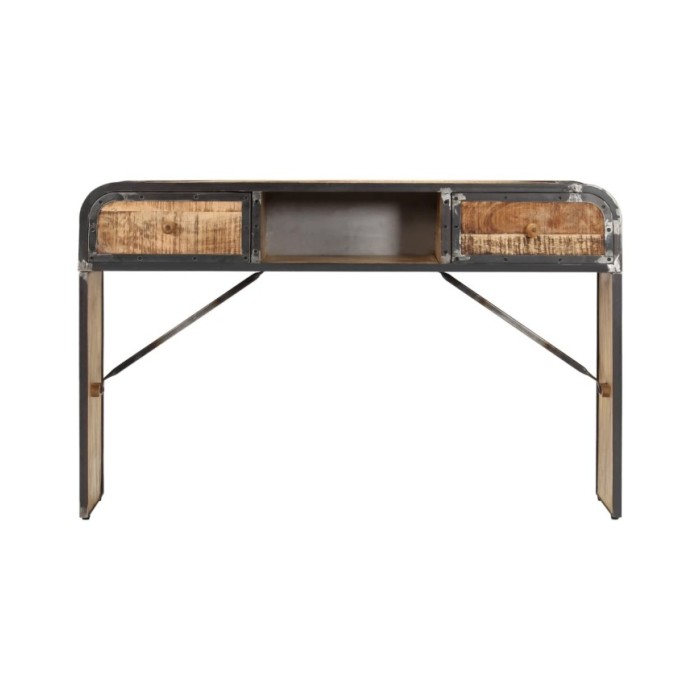 Buffet 120 x 30 x 75 cm Bois de manguier massif